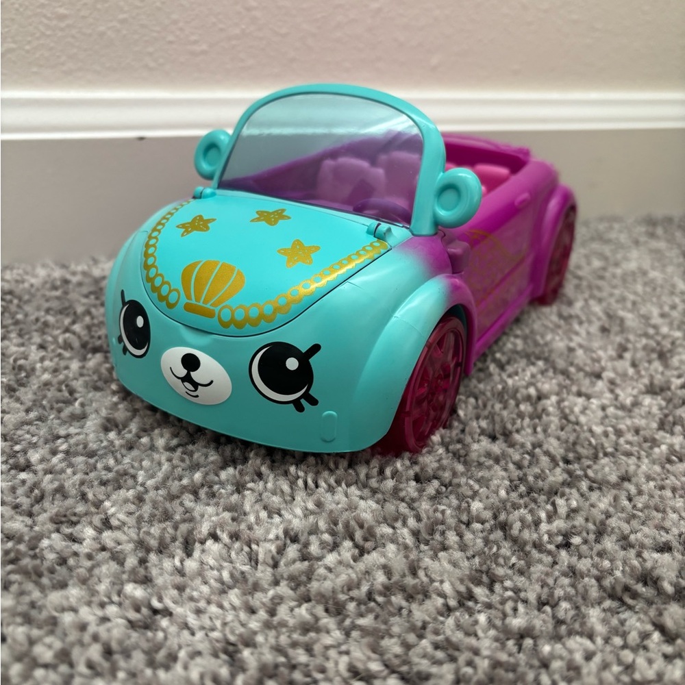 Shopkins Mermaid Themed Convertible Toy Car